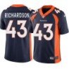 Bob Richardson #43 Broncos Navy Jersey