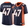 George Atkinson #47 Broncos Navy Jersey