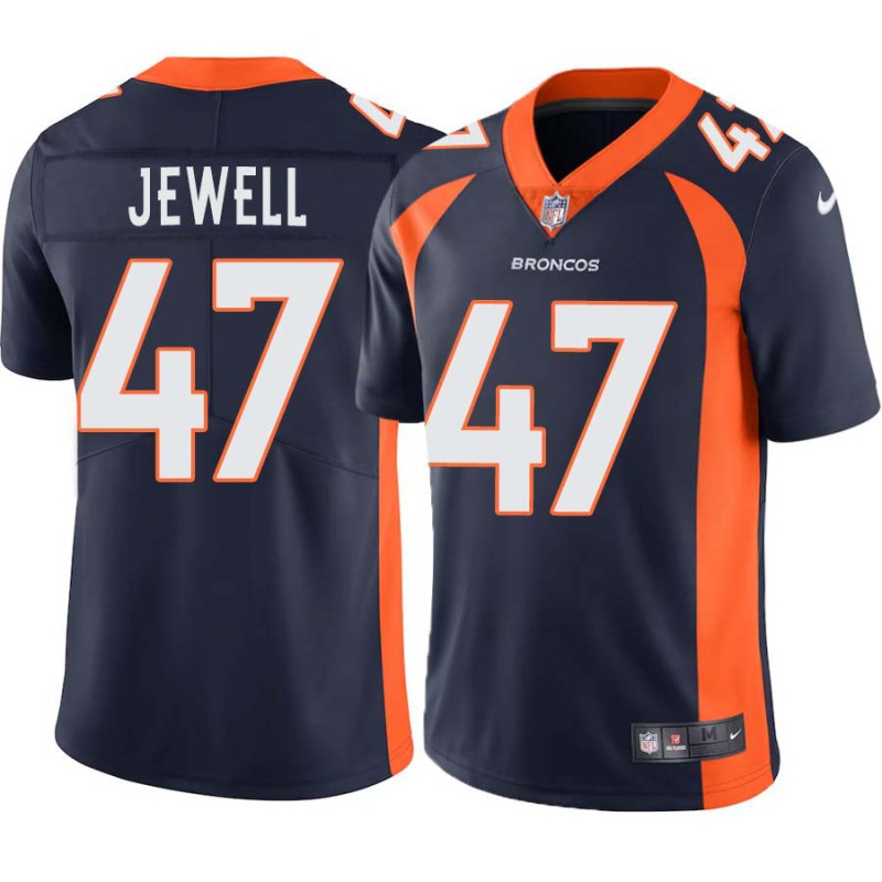 Josey Jewell #47 Broncos Navy Jersey