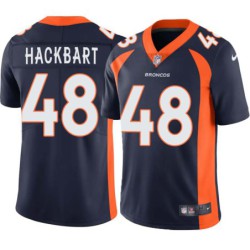 Dale Hackbart #48 Broncos Navy Jersey