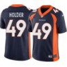 Alijah Holder #49 Broncos Navy Jersey