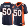 Ray Jacobs #50 Broncos Navy Jersey