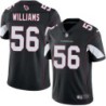 Cardinals #56 Rex Williams Stitched Black Jersey