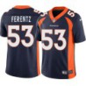 James Ferentz #53 Broncos Navy Jersey