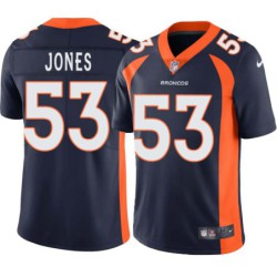 Dante Jones #53 Broncos Navy Jersey