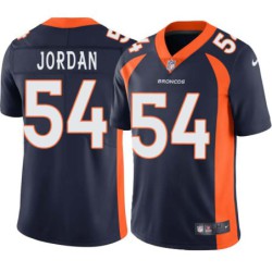 Larry Jordan #54 Broncos Navy Jersey