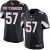 Cardinals #57 Carl Brettschneider Stitched Black Jersey