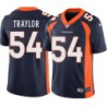 Keith Traylor #54 Broncos Navy Jersey