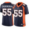 Patrick Chukwurah #55 Broncos Navy Jersey