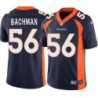 Jay Bachman #56 Broncos Navy Jersey