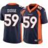 Kirk Dodge #59 Broncos Navy Jersey