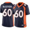 Connor McGovern #60 Broncos Navy Jersey