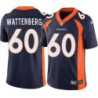 Luke Wattenberg #60 Broncos Navy Jersey