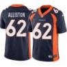 Buddy Alliston #62 Broncos Navy Jersey