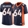 Jon Melander #64 Broncos Navy Jersey