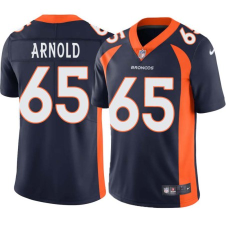 LeFrancis Arnold #65 Broncos Navy Jersey