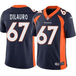 Christian DiLauro #67 Broncos Navy Jersey