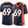 Tony Colorito #69 Broncos Navy Jersey