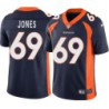 David Jones #69 Broncos Navy Jersey