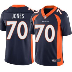 Sam Jones #70 Broncos Navy Jersey