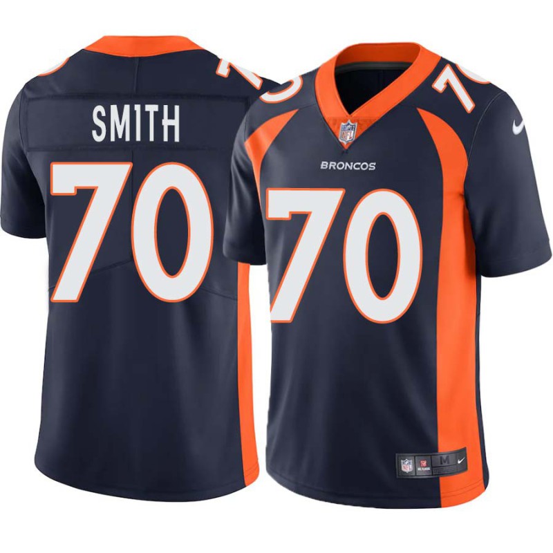 Don Smith #70 Broncos Navy Jersey