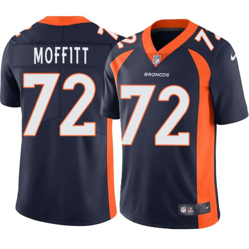 John Moffitt #72 Broncos Navy Jersey