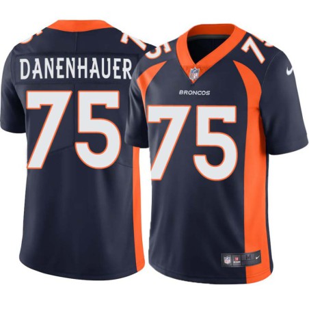 Eldon Danenhauer #75 Broncos Navy Jersey