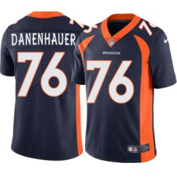 Bill Danenhauer #76 Broncos Navy Jersey