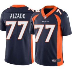 Lyle Alzado #77 Broncos Navy Jersey