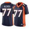 Lyle Alzado #77 Broncos Navy Jersey