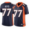 Greg Boyd #77 Broncos Navy Jersey