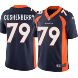 Lloyd Cushenberry III #79 Broncos Navy Jersey