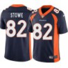 Otto Stowe #82 Broncos Navy Jersey