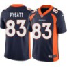 Johnny Pyeatt #83 Broncos Navy Jersey