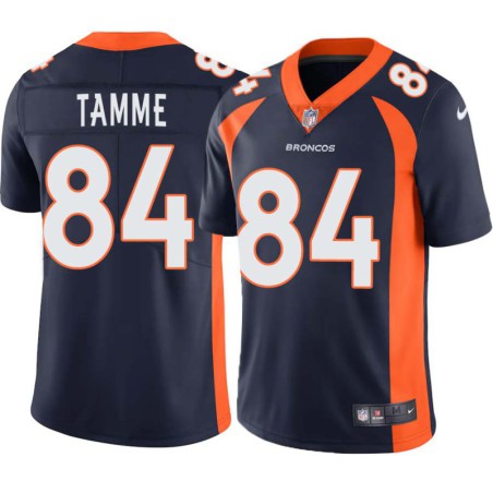 Jacob Tamme #84 Broncos Navy Jersey