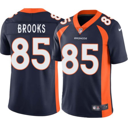 Robert Brooks #85 Broncos Navy Jersey