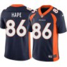 Patrick Hape #86 Broncos Navy Jersey