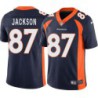 Rich Jackson #87 Broncos Navy Jersey