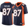 Lionel Taylor #87 Broncos Navy Jersey