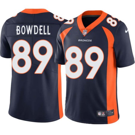 Gordon Bowdell #89 Broncos Navy Jersey