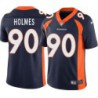 Ron Holmes #90 Broncos Navy Jersey