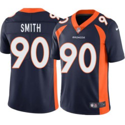 Antonio Smith #90 Broncos Navy Jersey