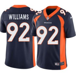 Sylvester Williams #92 Broncos Navy Jersey