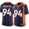 Terrance Knighton #94 Broncos Navy Jersey