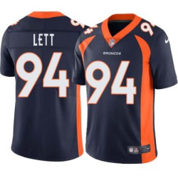 Leon Lett #94 Broncos Navy Jersey