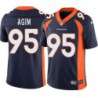 McTelvin Agim #95 Broncos Navy Jersey