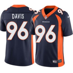 Dorsett Davis #96 Broncos Navy Jersey