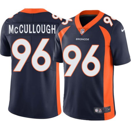 Jake McCullough #96 Broncos Navy Jersey