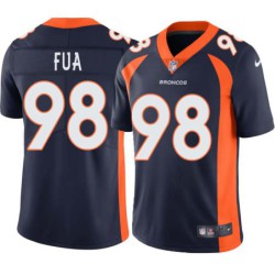 Sione Fua #98 Broncos Navy Jersey