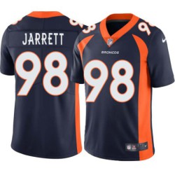 Tyrique Jarrett #98 Broncos Navy Jersey